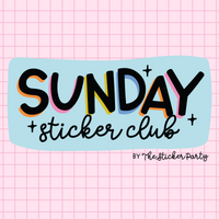 Sunday Sticker Club DELUXE