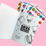 2026 Reading Challenge B6 Notebook + Sticker Bundle