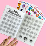 2026 Reading Challenge B6 Notebook + Sticker Bundle