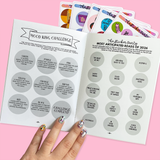 2026 Reading Challenge B6 Notebook + Sticker Bundle