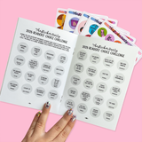 2026 Reading Challenge B6 Notebook + Sticker Bundle