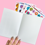 2026 Reading Challenge B6 Notebook + Sticker Bundle