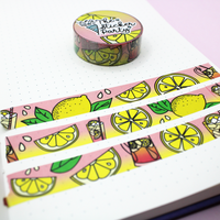 Pink Lemonade Washi Tape