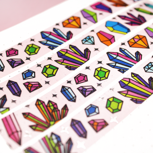 Crystal Foiled Washi Tape