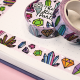 Crystal Foiled Washi Tape