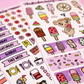 Popsicles Weekly Sticker Kit | Plannermonkeyco Collab