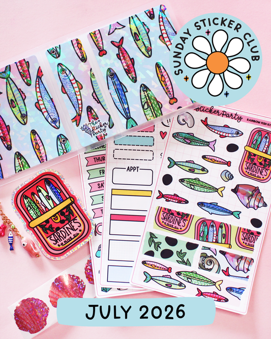 Sunday Sticker Club DELUXE