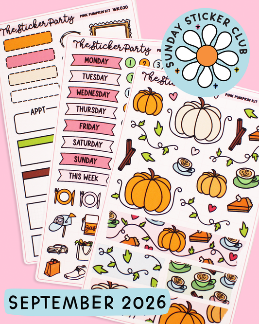 Sunday Sticker Club STICKERS ONLY