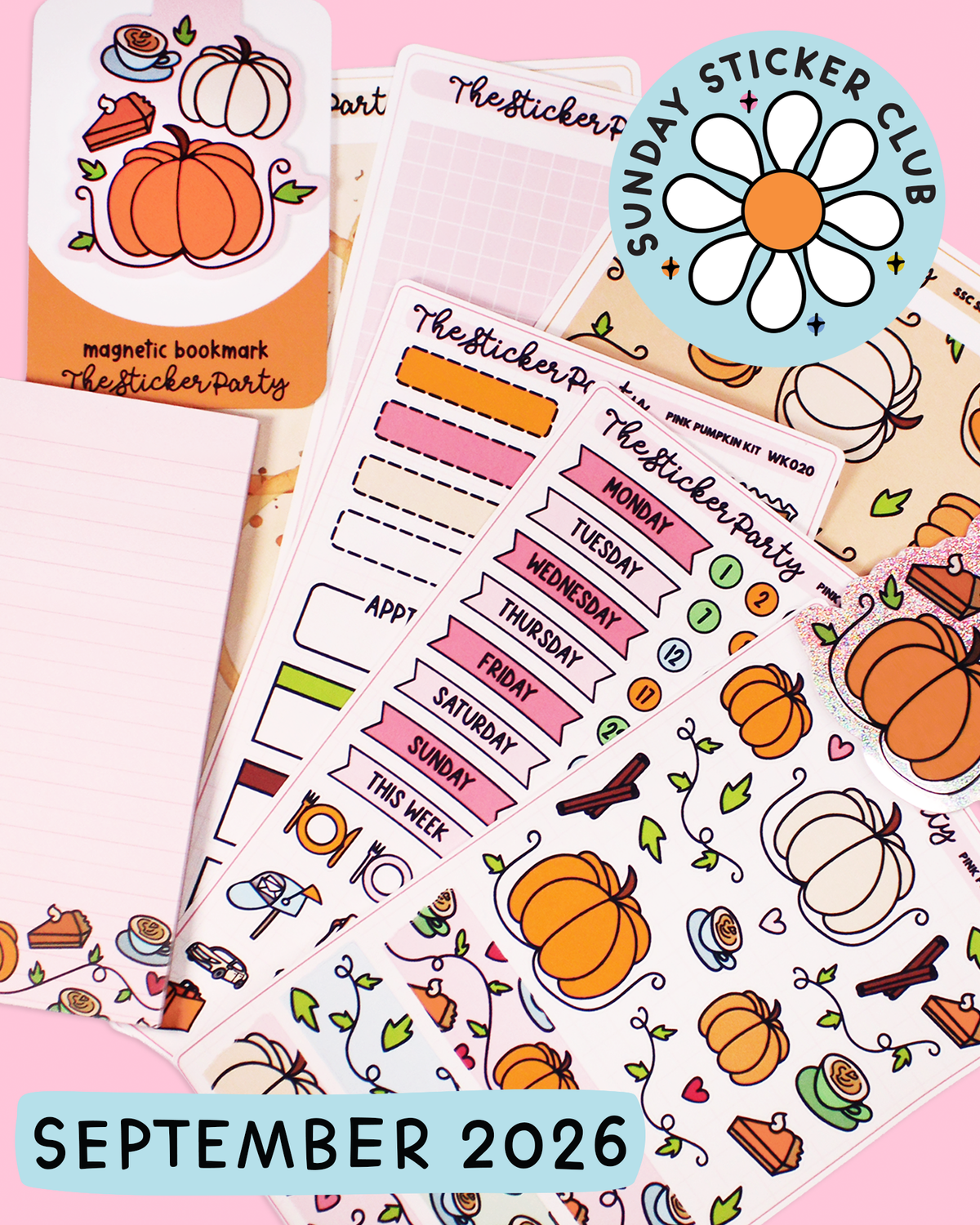 Sunday Sticker Club DELUXE