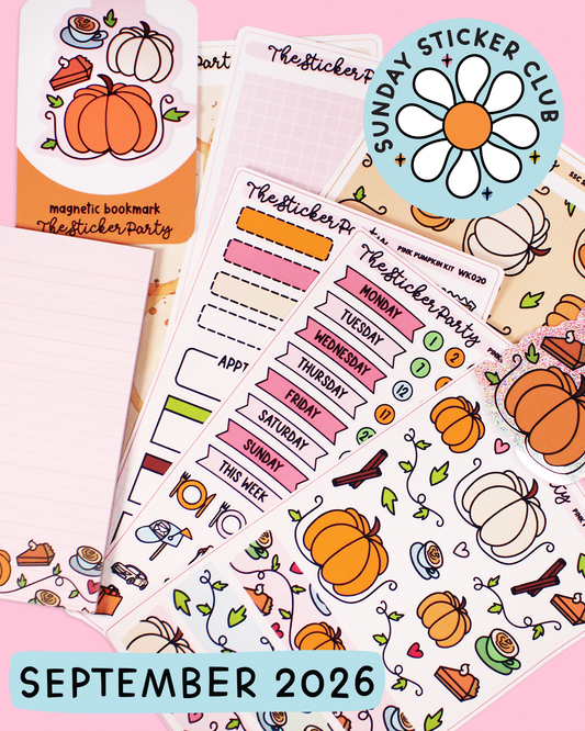 Sunday Sticker Club DELUXE