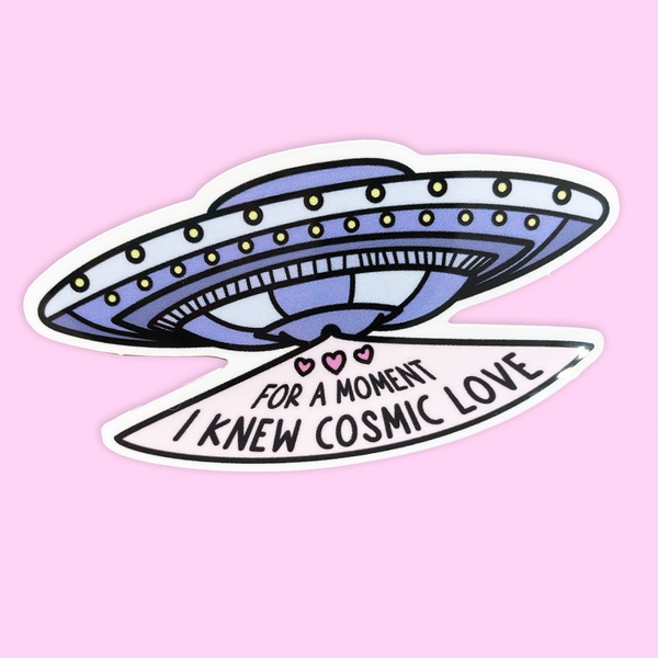 Cosmic Love Vinyl Die Cut Sticker