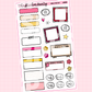 Girls Trip Weekly Sticker Kit