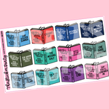 TSP Readers' Choice Kit 2025 | Popular 2025 Books Planner Stickers