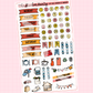 Hot Girl Summer Journaling Sticker Kit