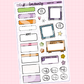 Creepy Cute Halloween Weekly Sticker Kit
