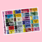 2024 Movies Planner Stickers