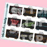 Most Anticipated MOVIES of 2026 Planner Stickers
