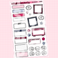CPC 2026 Weekly Sticker Kit | Chicago Planner Conference