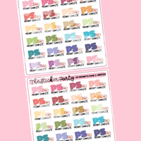 Prompts Complete Planner Stickers 2025 Pop Sugar Reading Challenge Planner Stickers