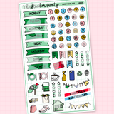 Lucky Girl Weekly Sticker Kit