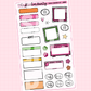 Disco Cowgirl Weekly Sticker Kit