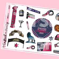 CPC 2025 DECO Sticker Sheet | Chicago Planner Conference