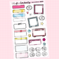 Back To School Weekly Sticker Kit
