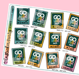 GO Wild 2025 COUNTDOWN Sticker Sheet