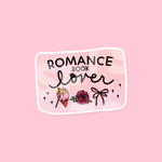 Romance Book Lover Die Cut Sticker