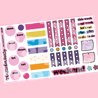 Kpop D*mon Hunters Journaling Sticker Kit