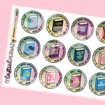 Most Anticipated Books of 2025 Reading Challenge Planner Stickers