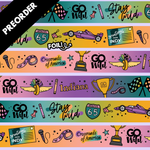 *PREORDER* GO Wild 2025 15mm GOLD FOILED WASHI TAPE