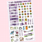 Creepy Cute Halloween Weekly Sticker Kit