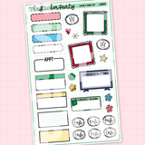 Lucky Girl Weekly Sticker Kit