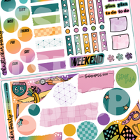 GO Wild 2025 JOURNALING KIT Sticker Sheet