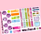 Cosmic Crystal Journaling Sticker Kit