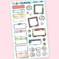 Ocean Weekly Sticker Kit