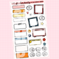 Hot Girl Summer Journaling Sticker Kit