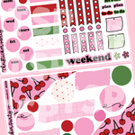 Cherry Journaling Sticker Kit