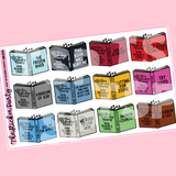 TSP Readers' Choice Kit 2025 | Popular 2025 Books Planner Stickers