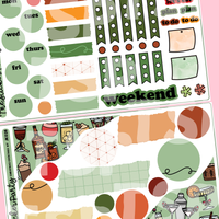 Christmas Cocktails Journaling Sticker Kit