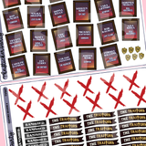 The Tra*tors US Season 4 Planner Stickers