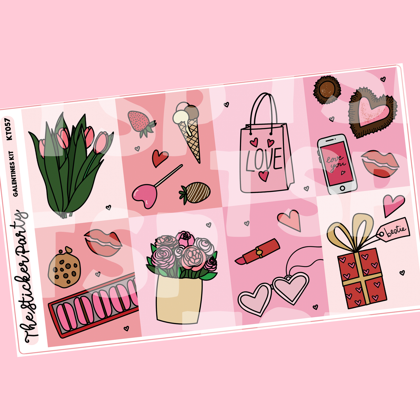 Galentine's Day Kit in Standard Vertical Sizing