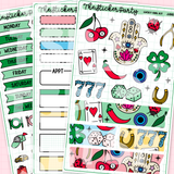 Lucky Girl Weekly Sticker Kit