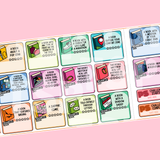 2026 Pop Sugar Reading Challenge Planner Stickers