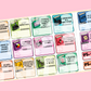 2024 Pop Sugar Reading Challenge Planner Stickers