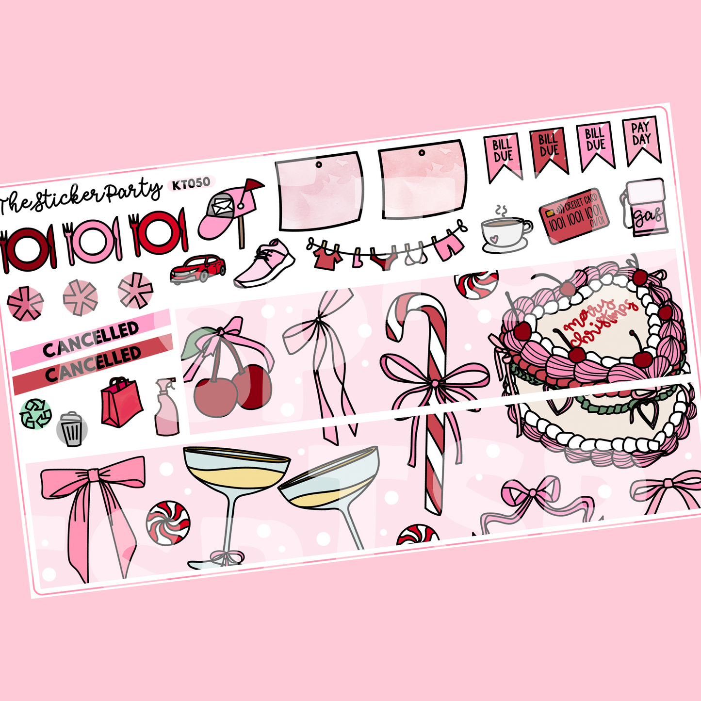 Coquette Christmas Kit in Standard Vertical Sizing