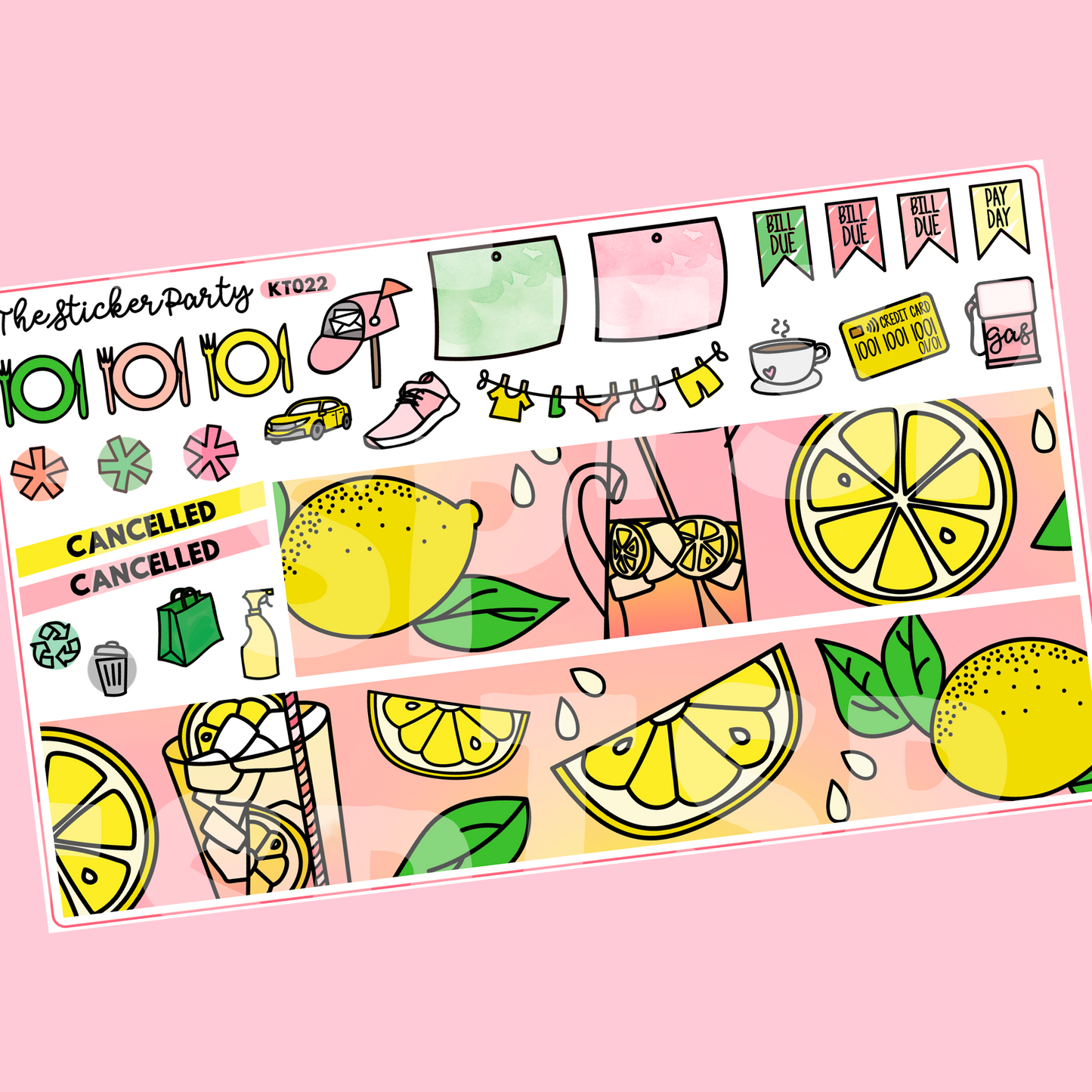 Pink Lemonade Kit in Standard Vertical Sizing