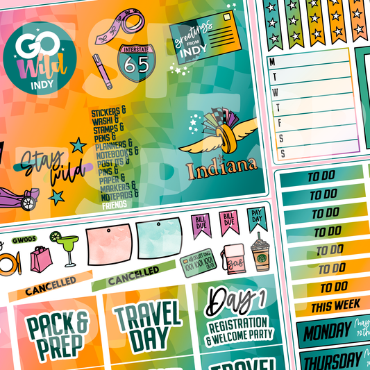 GO Wild 2025 STANDARD VERTICAL Sticker Kit