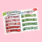 Mystery Miracles of Christmas ADD-ON | 2024 H*llmark Christmas Movies Planner Stickers